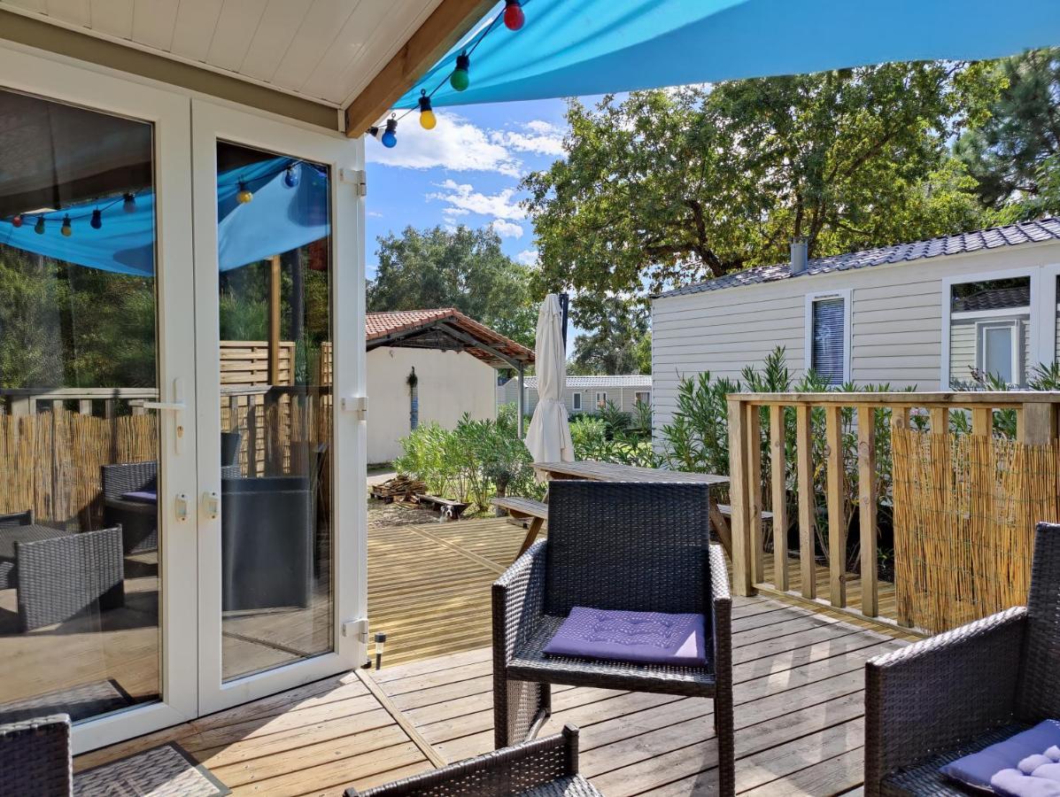 Mobile-Home 6 Personnes Cap Ferret Claouey Exteriör bild